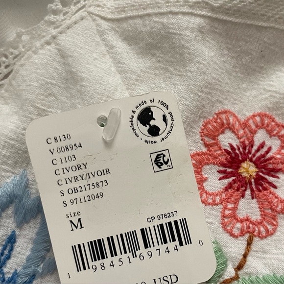 Free People Willow Embroidered Floral Mini Dress - Picture 6 of 14